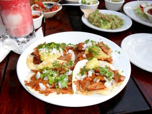 Tacos Al Pastor at Carboncitos