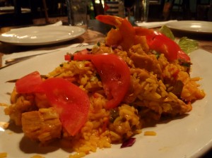 Paella at La Bodaguita
